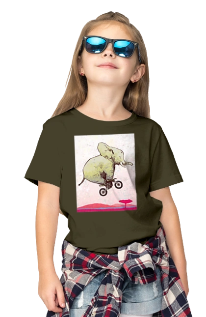 Elephant On A Motorcycle