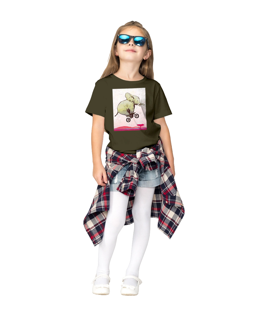 Elephant On A Motorcycle