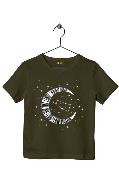 Футболка дитяча з принтом "Знак зодіаку Близнюки". Близнюки, гороскоп, знак, знак зодіаку, знак зодіаку близнюки, зодіак, сузір`я. 2070702