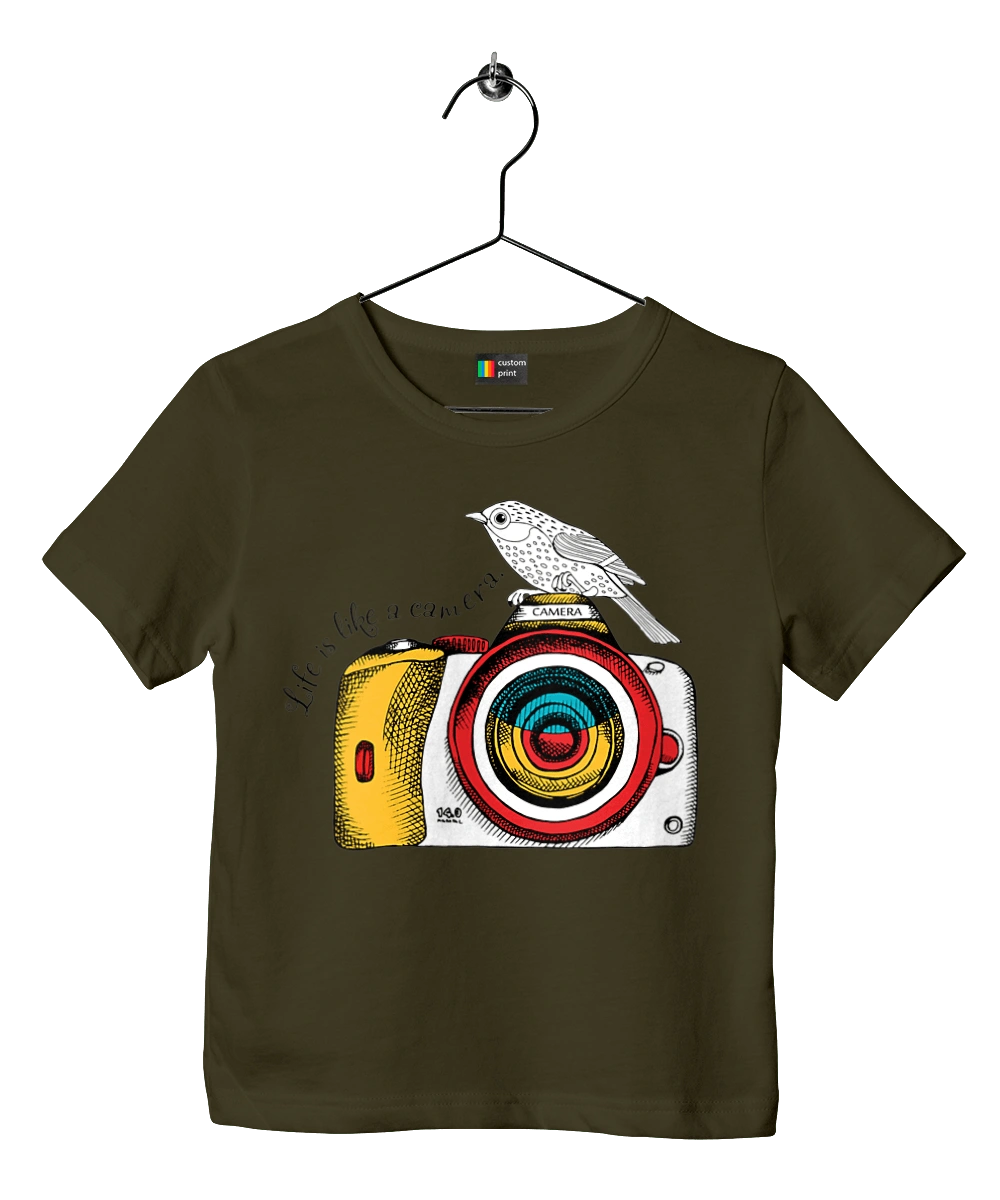 Camera And Bird