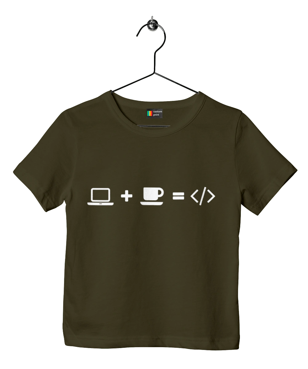 Computer plus coffee equals code