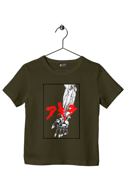 Children's t-shirt with prints Akira Tetsuo Shima. Akira, anime, cyberpunk, manga, tetsuo shima. 2070702