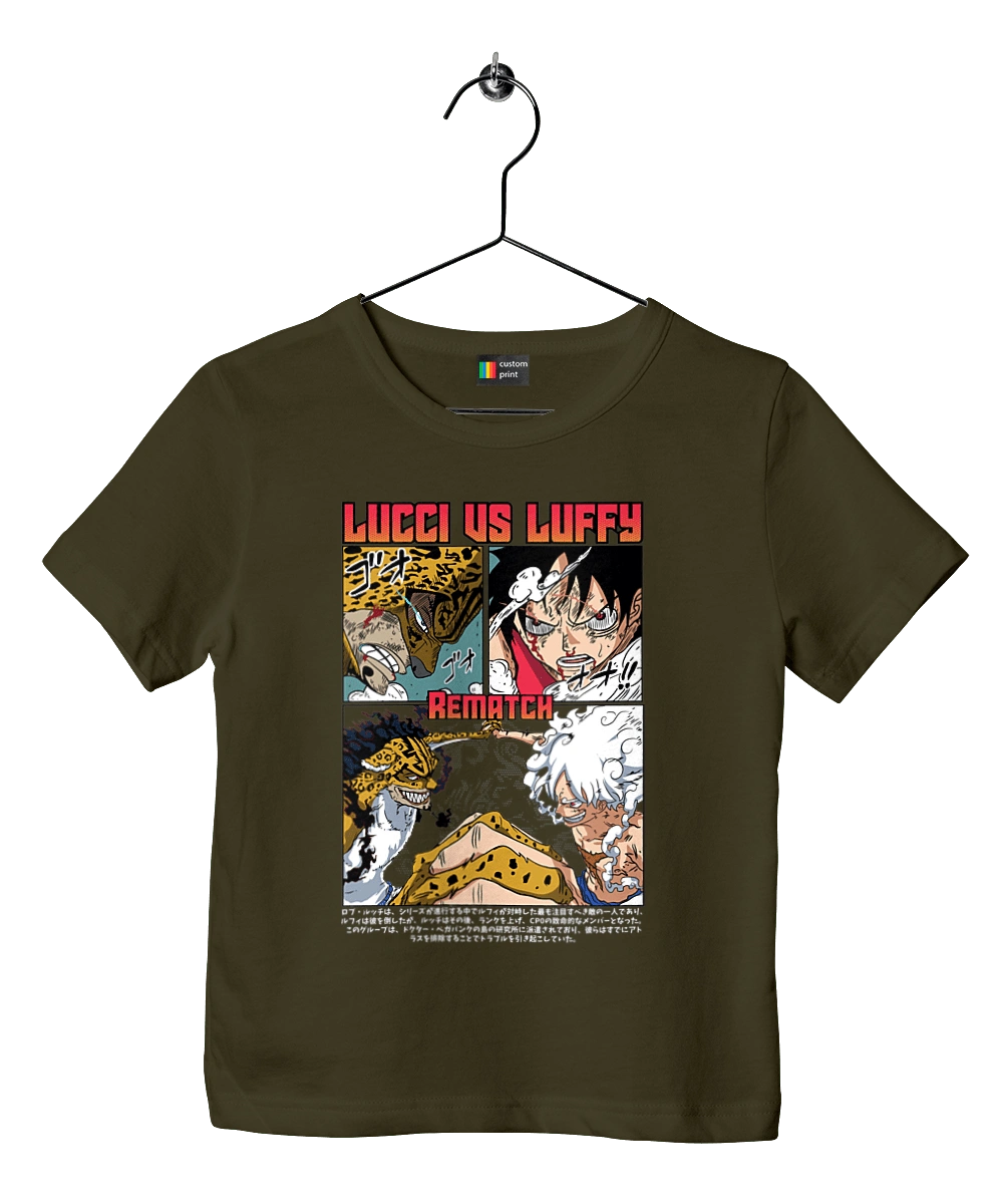 Ван Пис Роб Луччи и Луффи