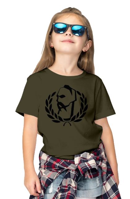 Children's t-shirt with prints Cossack wreath. Cossack, ukraine, wreath. 2070702