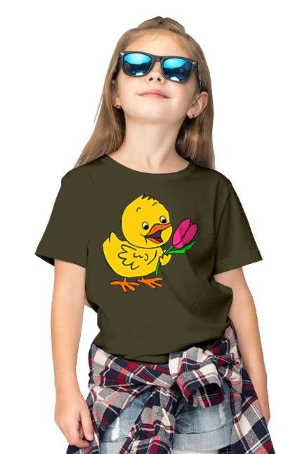 Chicken With A Tulip