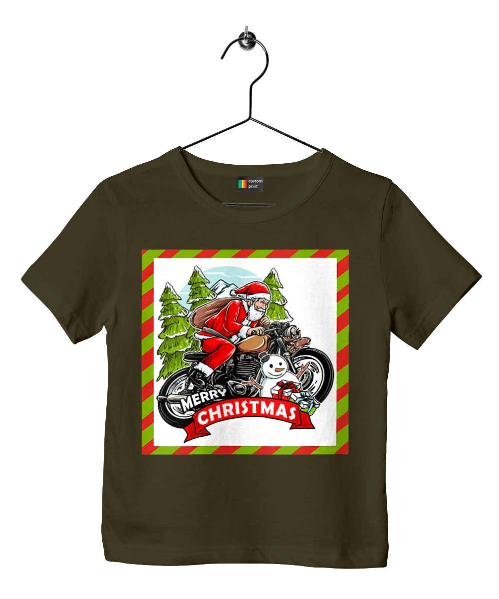 Санта на мотоциклі