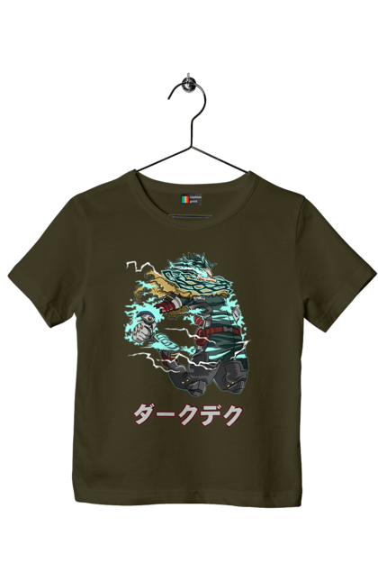 Children's t-shirt with prints My hero academy Midoriya. Anime, izuku, manga, midoriya, midoriya izuku, my hero academia, my hero academy. 2070702