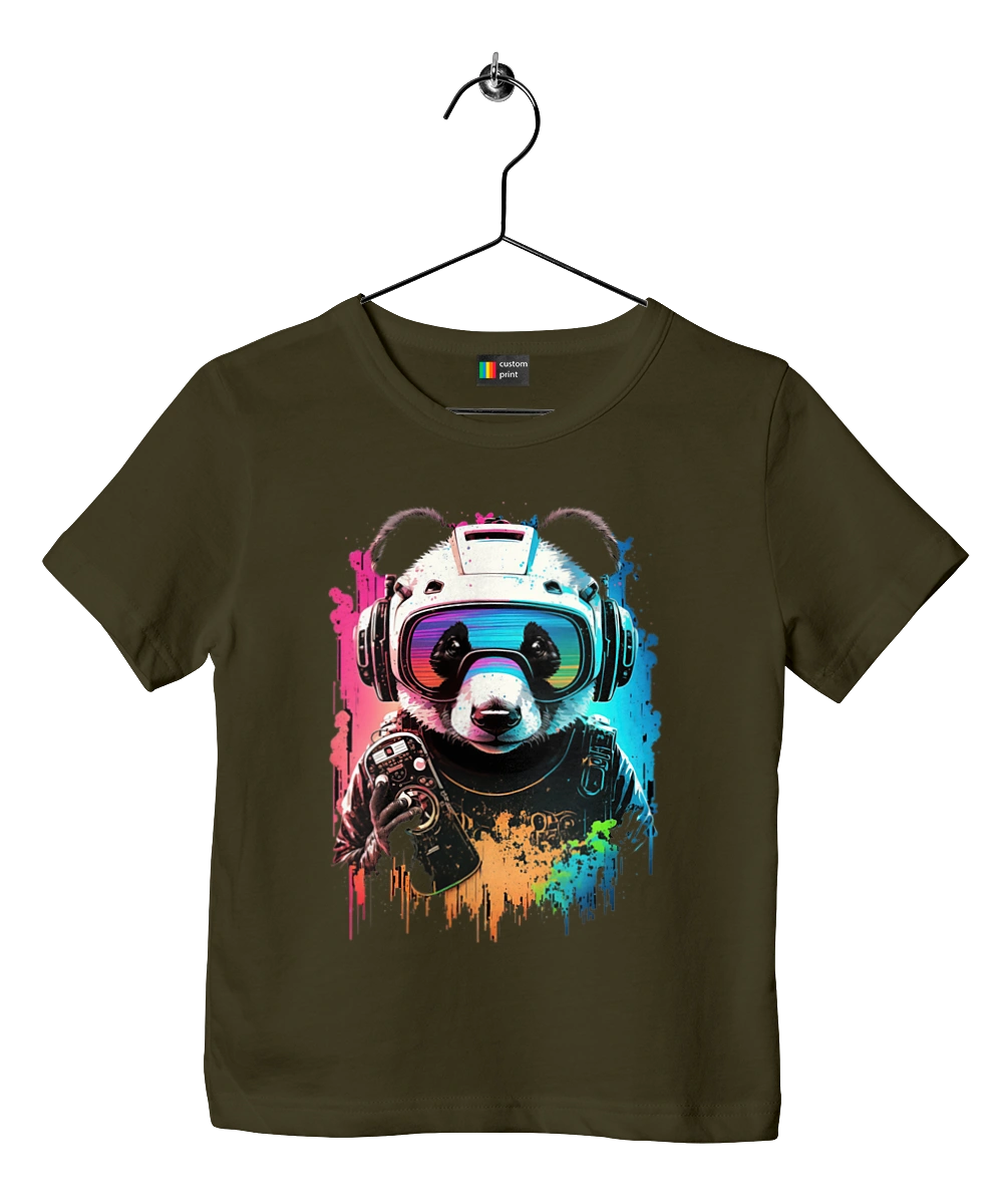 Panda in VR Helmet