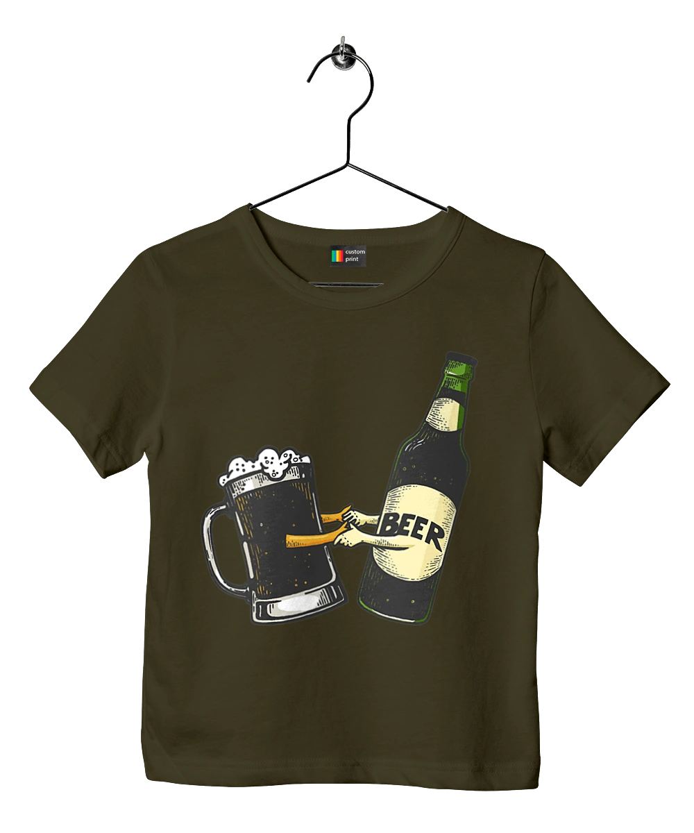 Bottle Of Beer With A Glass Of Beer