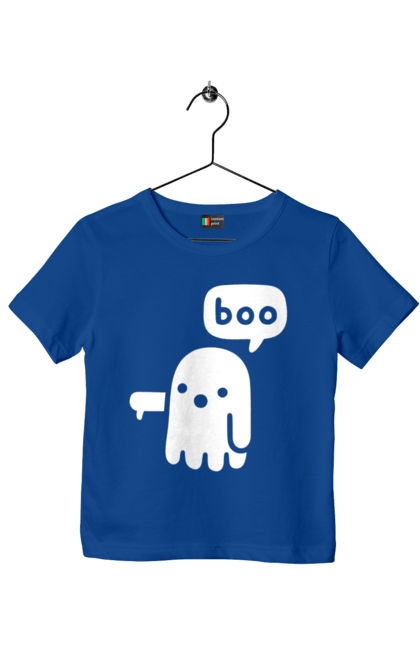 Футболка дитяча з принтом "BOO (мова програмування)". Айті, мова програмування, програма, програміст, технічне завдання, ти ж програміст, транслятор boo, тривимірні програми, фрілансер. 2070702