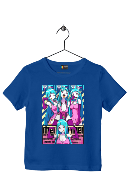 Children's t-shirt with prints Me! Me! Me!. Anime, clip, daoko, teddyloid, young woman. 2070702