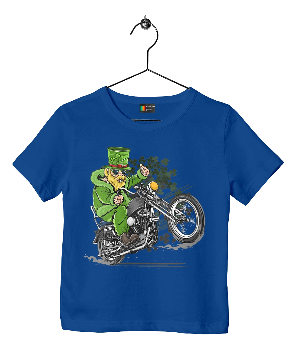 Patrick On A Motorcycle