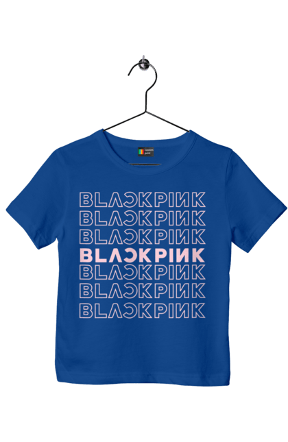 Футболка дитяча з принтом "Blackpink". Blackpink, k pop, yg entertainment, блекпінк, група, к-поп, музика, музичний гурт. 2070702