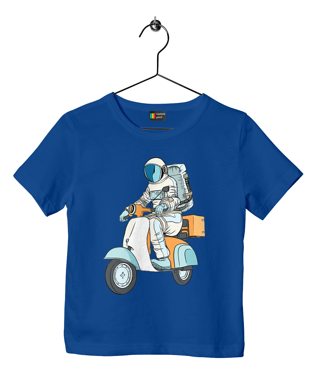 Космонавт на мотоцикле