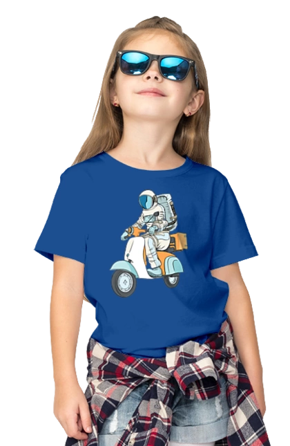 Космонавт на мотоцикле