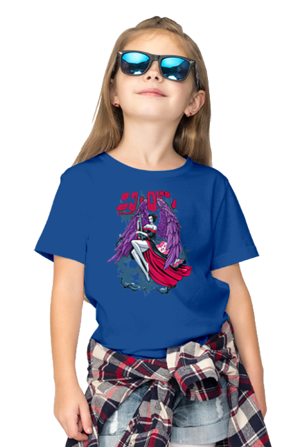 Children's t-shirt with prints One Piece Nico Robin. Anime, devil child, manga, nico robin, one piece, straw hat pirates. 2070702