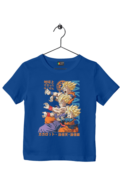 Футболка дитяча з принтом "Перли дракона". Anime, dragon ball, goku, manga, vegeta, аніме, вегета, гоку, манга, перли дракона. 2070702