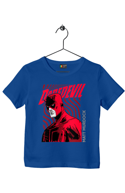 Children's t-shirt with prints Daredevil. Daredevil, lawyer, marvel, matt murdock, superhero, television series, tv series. 2070702