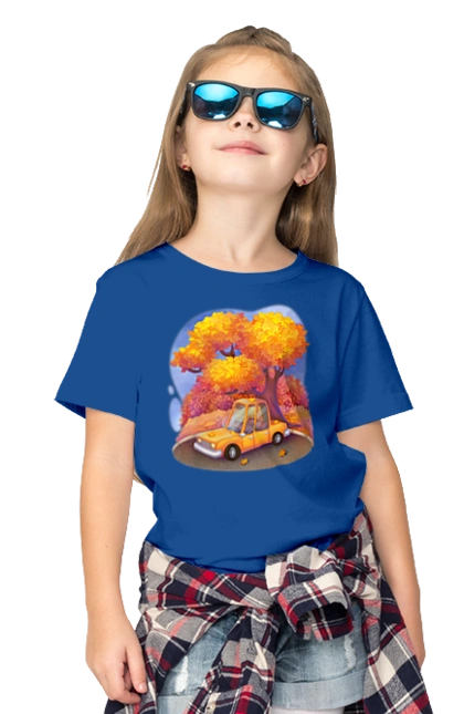 Осiнь Авто Дерево