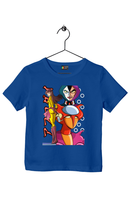 Children's t-shirt with prints Mazinger Z Aphrodite. Anime, aphrodite, manga, mazinger z, mecha, robots. 2070702