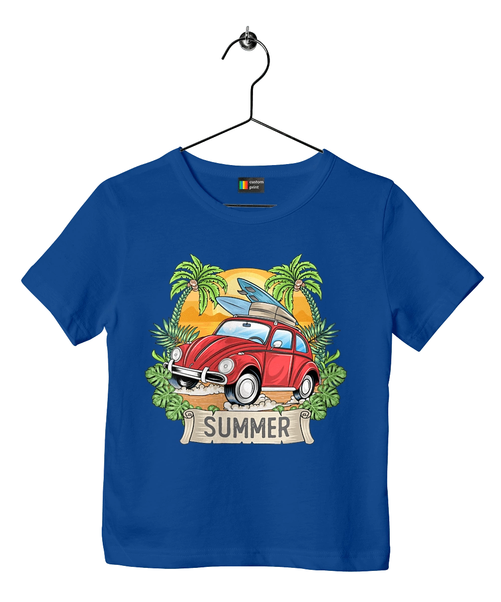 Summer, Car And Palm Trees