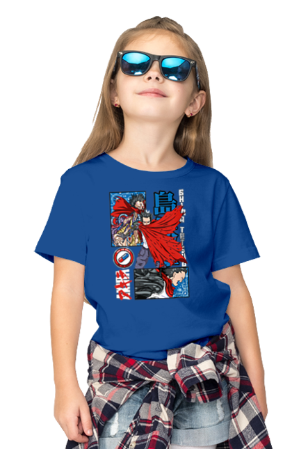 Children's t-shirt with prints Akira Tetsuo Shima. Akira, anime, cyberpunk, manga, tetsuo shima. 2070702