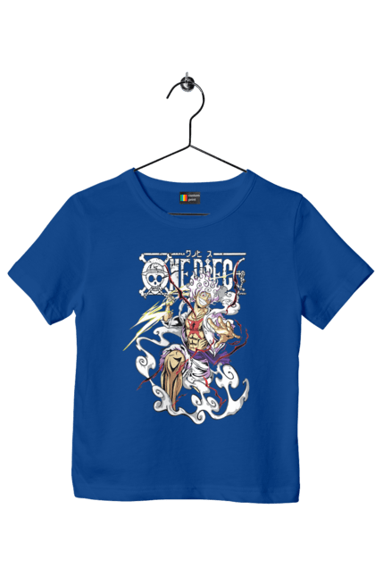 Children's t-shirt with prints One Piece Luffy. Anime, luffy, manga, monkey de luffy, one piece, pirates. 2070702