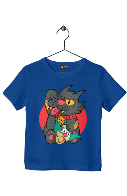 Children's t-shirt with prints The Simpsons Krusty the Clown. Clown, krusty, krusty the clown, simpsons. 2070702