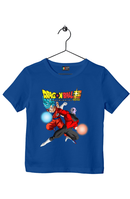 Children's t-shirt with prints Dragon Ball Son Goku. Anime, dragon ball, goku, manga, son goku, tv series. 2070702