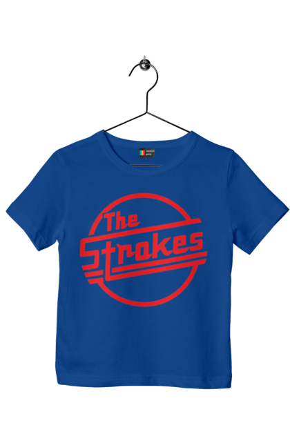 Футболка дитяча з принтом "The Strokes". Strokes, альтернативний рок, гаражний рок, група, інді, інді рок, музика, постпанк ривайвл, рок. 2070702