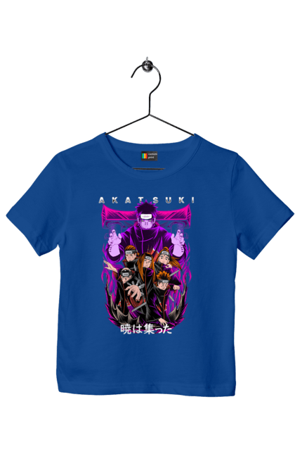 Children's t-shirt with prints Naruto Akatsuki. Akatsuki, anime, character, manga, naruto, ninja, pain, tv series, yahiko. 2070702