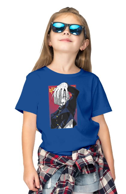 Children's t-shirt with prints Jujutsu Kaisen Nobara. Anime, dark fantasy, jujutsu kaisen, magic battle, manga, mystic, nobara, nobara kugisaki. 2070702