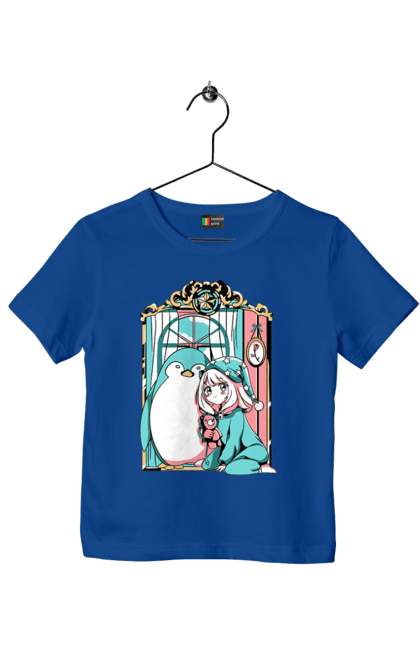 Children's t-shirt with prints Spy x Family Anya. Anime, anya, loid, manga, spy x family, yor. 2070702