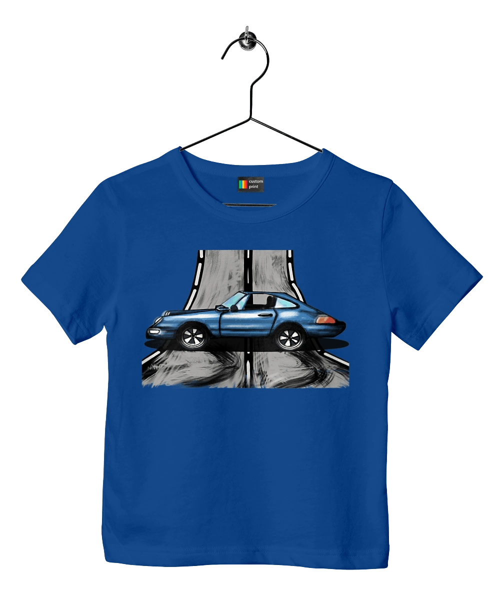 Sports Car On The Road