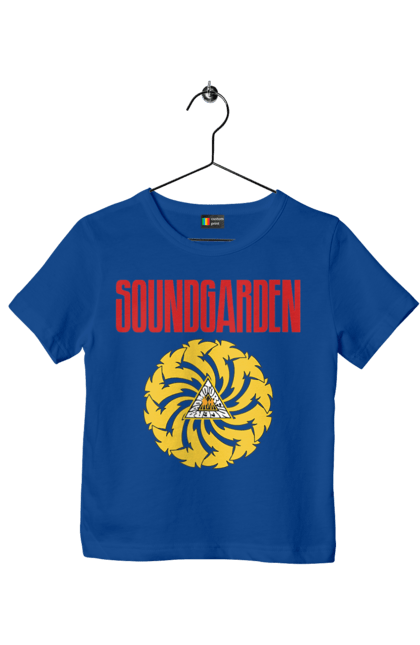 Children's t-shirt with prints Soundgarden. Alternative rock, group, grunge, hard rock, metal, music, rock, sound garden, soundgarden. 2070702