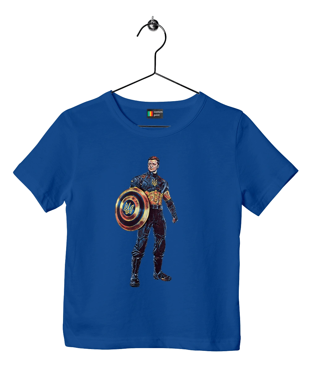 Captain Ukraine Zelensky art