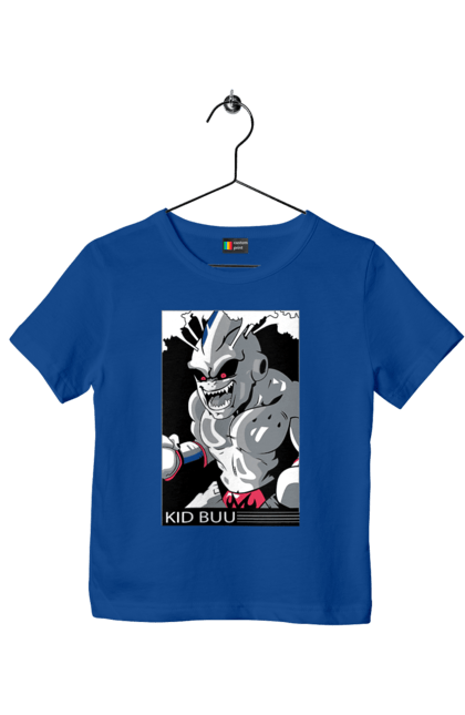 Children's t-shirt with prints Dragon Ball Majin Buu. Anime, antagonist, dragon ball, majin buu, manga, tv series. 2070702