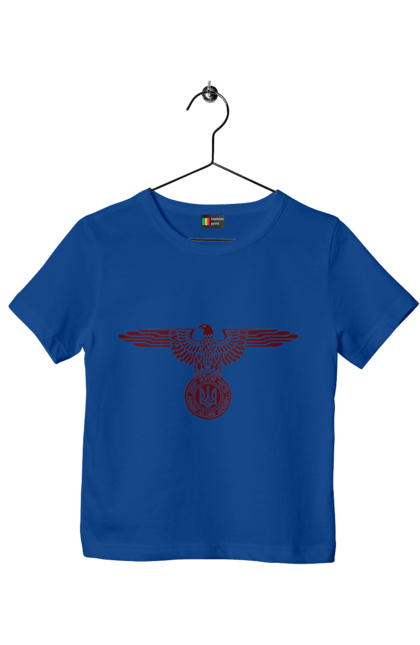 Футболка дитяча з принтом "Герб і Орел". Герб, герб україни, орел, патріотичне, україна, українська символіка, українське. 2070702