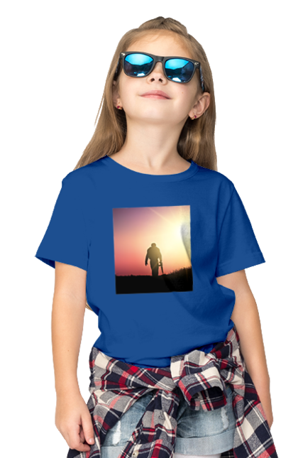 Children's t-shirt with prints Patriot. Patriot, patriotism, ukraine, ukrainian, victory. 2070702