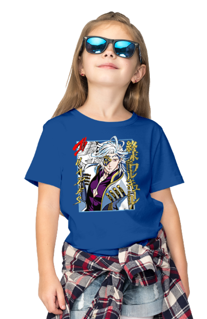 Футболка дитяча з принтом "Повість про кінець світу Аїд". Anime, hades, manga, record of ragnarok, аїд, аніме, комікс, манга. 2070702