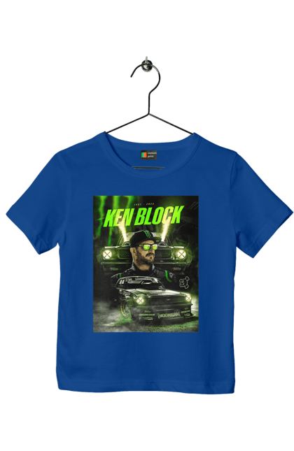 Children's t-shirt with prints Ken Block. Ken block. 2070702