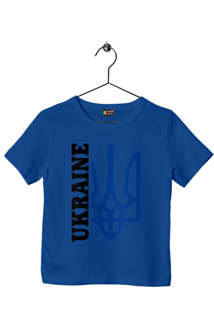 Футболка дитяча з принтом "Герб України". Герб, україна. 2070702