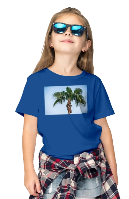 Пальма на тлі неба