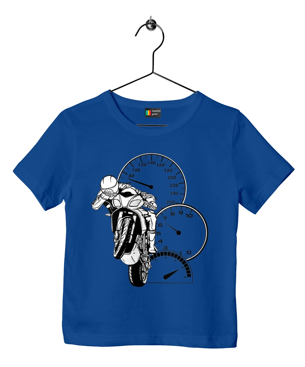 Motorcycle Speed Black