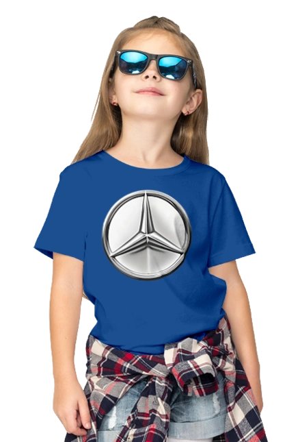 Mercedes Benz Лого Металік