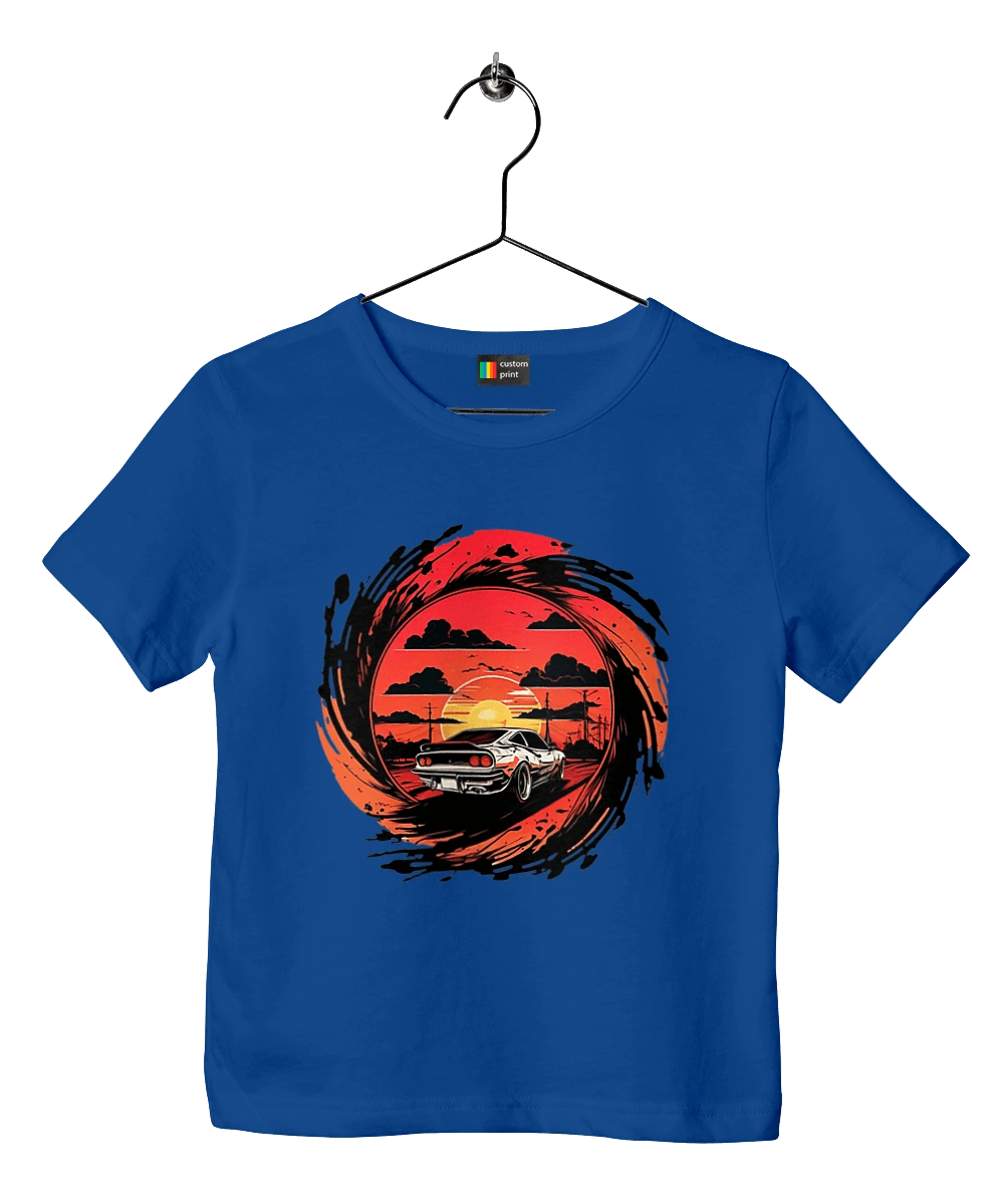 Феррарі на заході сонця