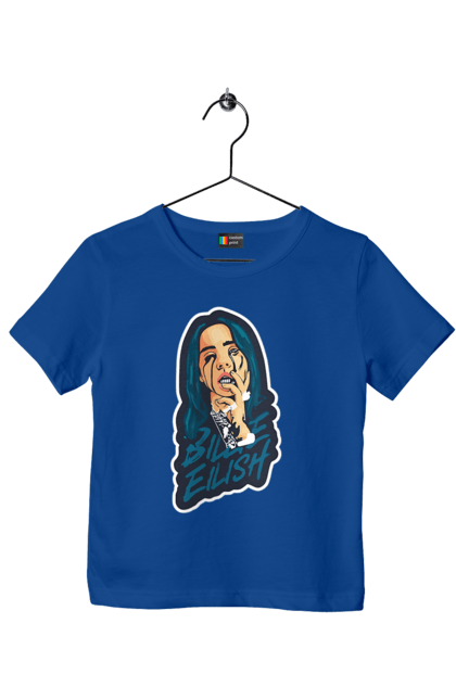 Children's t-shirt with prints Billie Eilish. Activist, animals, billie eilish, misukant, right, singer. 2070702