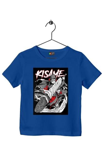 Children's t-shirt with prints Naruto. Anime, character, kisame hoshigaki, manga, naruto, ninja, tv series. 2070702