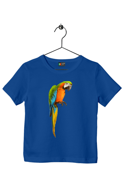 Футболка дитяча з принтом "Просто Папуга". Папуга, пташка. 2070702