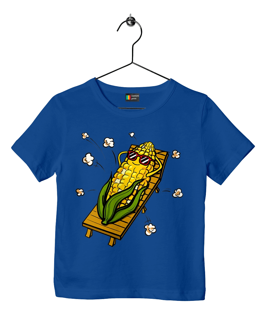 Кукуруза Загорает На Лежаке